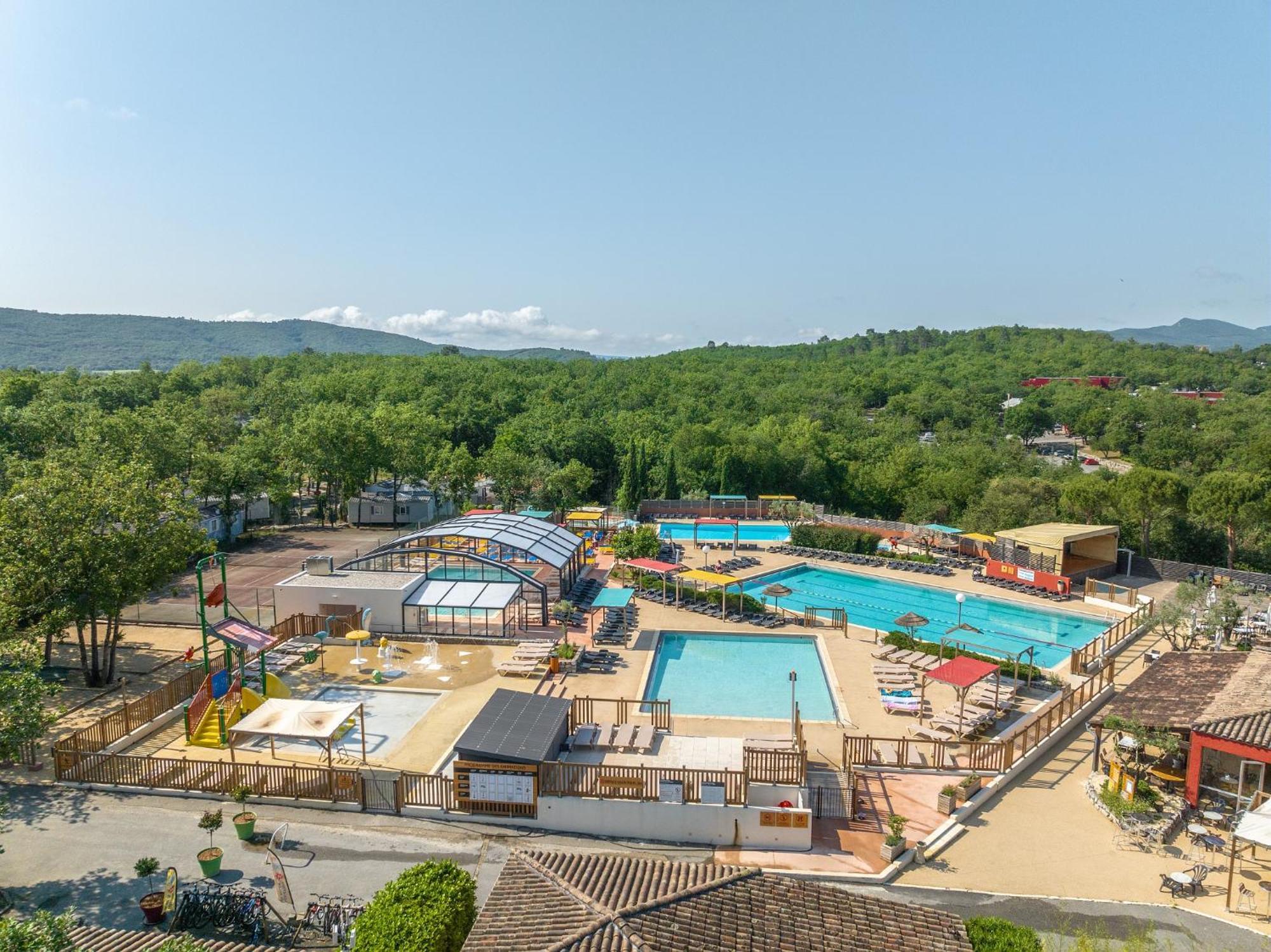 Camping Domaine De Chaussy Lagorce  Buitenkant foto