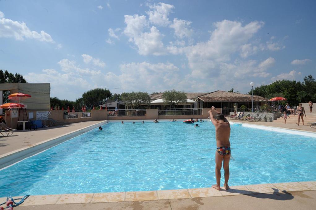 Camping Domaine De Chaussy Lagorce  Buitenkant foto