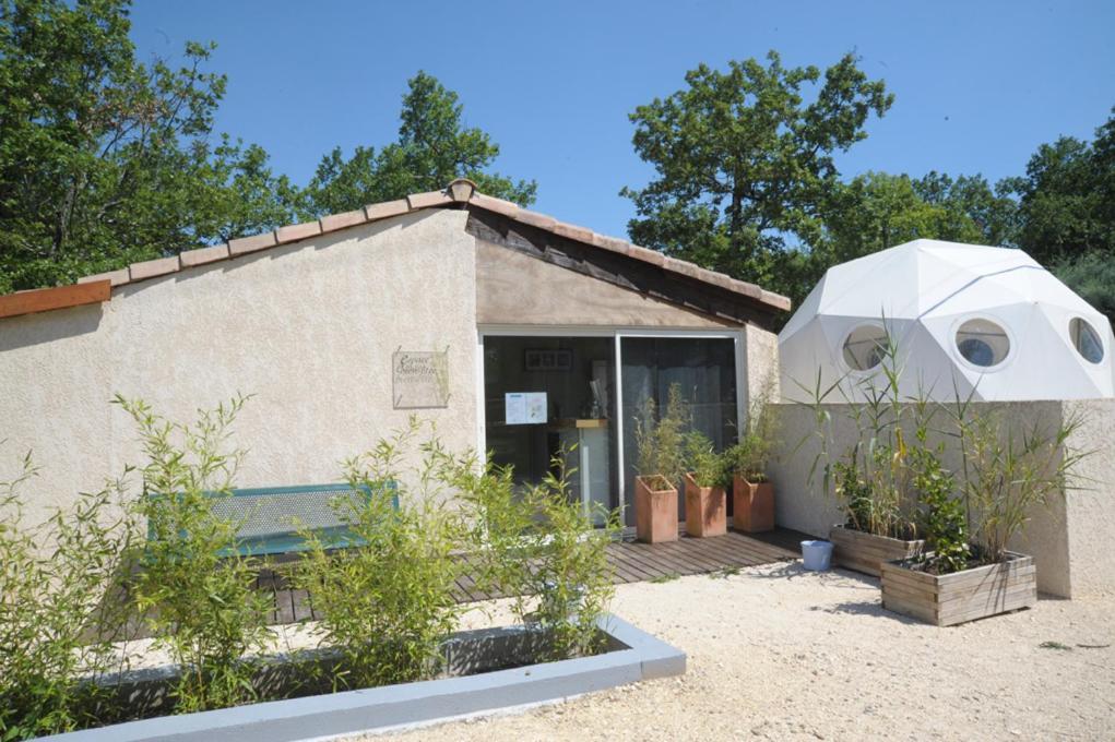 Camping Domaine De Chaussy Lagorce  Buitenkant foto